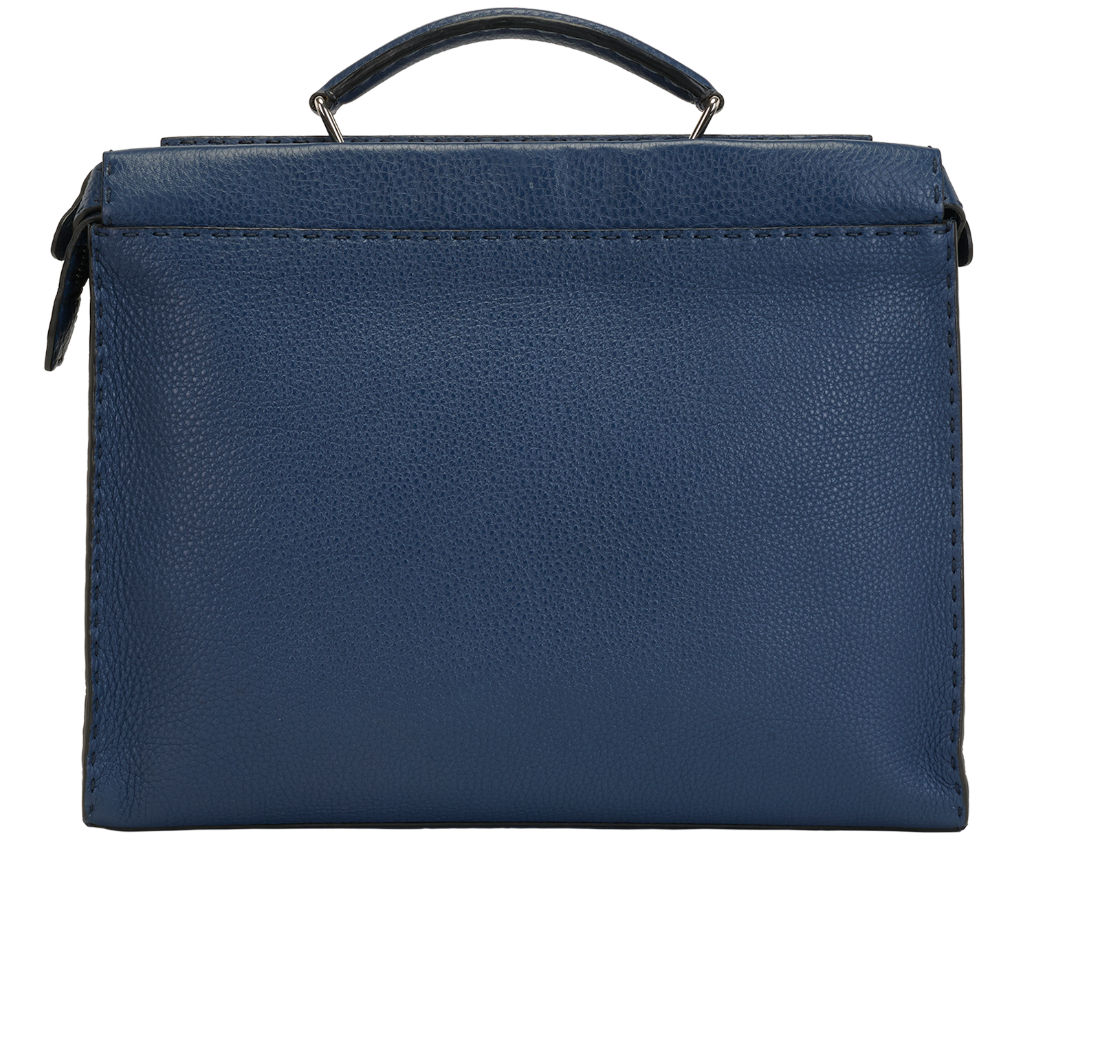 Selleria Peekaboo 2Way Briefcase, &pound;950, Handbags, Blue, Leather, Back view